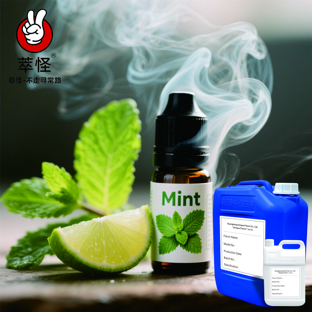 Green peel lemon flavor