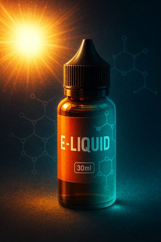 Botella líquida electrónica y estructura molecular, concentrados de sabor para e-líquidos