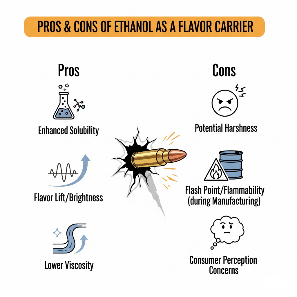 Portadores de sabor: los pros y los contras de los concentrados de sabor de etanol para los sabores de líquidos electrónicos+sabor de cuiguai