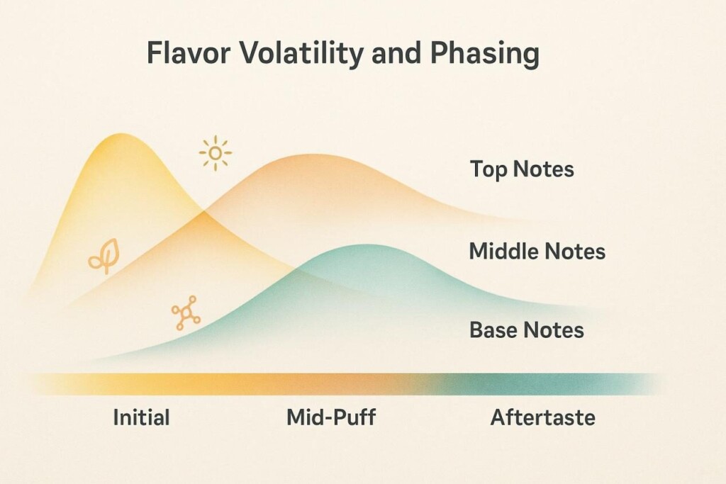 味道波动和过渡浓缩的电子液体 - 液味+cuiguai风味