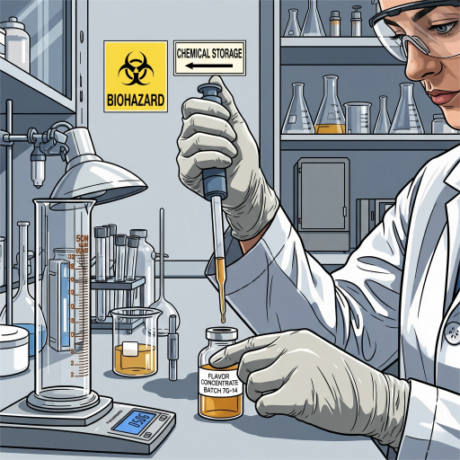 Garantía de calidad: seguridad y control en el sabor de fabricación de sabores concentrados para líquidos electrónicos sabores de líquidos electrónicos+sabor cuiguai