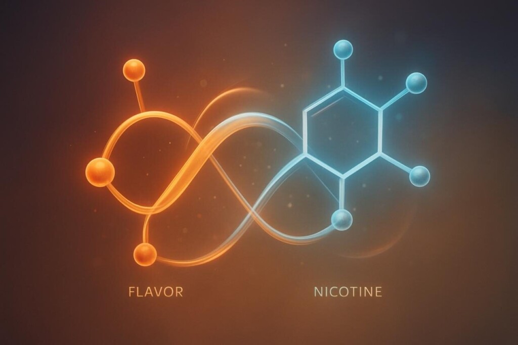 Concentré de saveur de l'entrelacement et de rayonnement