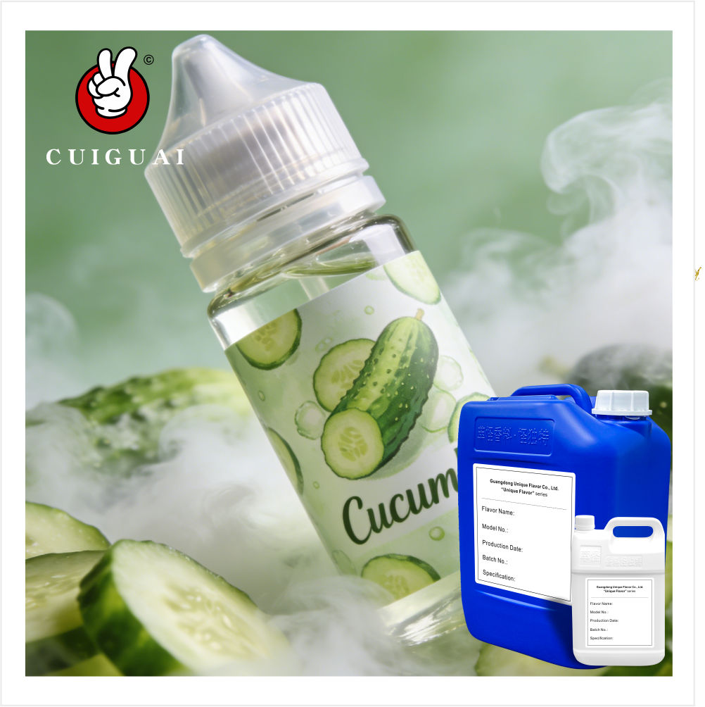 Sabor fresco e intenso a pepinos.