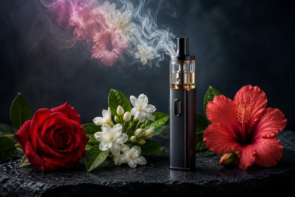 Explore the science and market of rose, jasmine, and hibiscus vaping flavors. CUIGUAI's expert guide covers aroma chemistry, formulation techniques, and commercial insights for premium floral e-liquid concentrates.