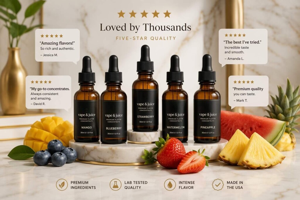 CUIGUAI Flavoring's premium e-liquid concentrate collection engineered to earn 'smooth,' 'accurate,' and 'authentic' review descriptors. Manufactured in Guangdong, China with full GC-MS documentation and sensory validation.