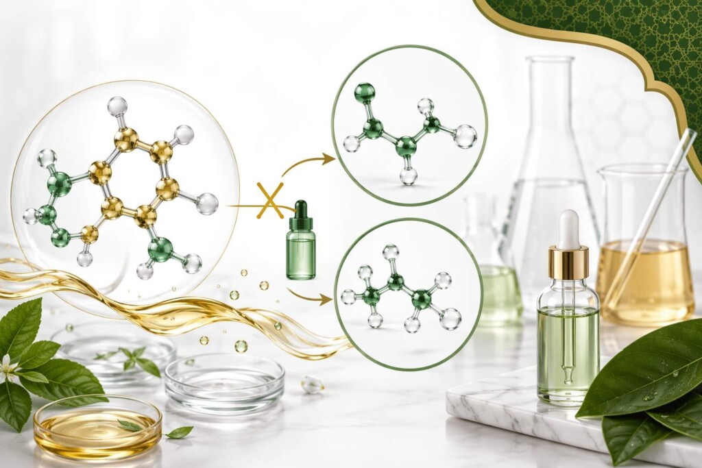 نكهة السائل الإلكتروني الخالية من الإيثانول، حامل PG مركز النكهة الحلال، تركيبة نكهة الـvape الخالية من الكحول، بديل مذيب النكهة الحلال