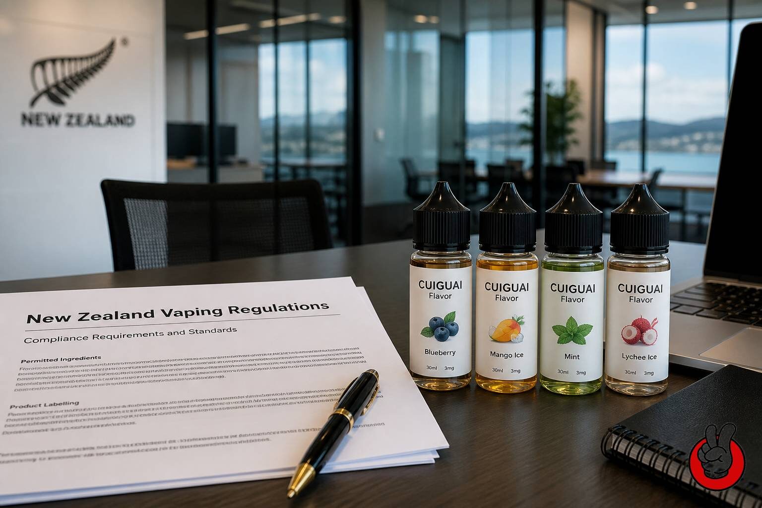 Answer-first 2026 guide to New Zealand vaping law, retail flavour channels, HARP notifications, product evidence, devices and exporter controls.