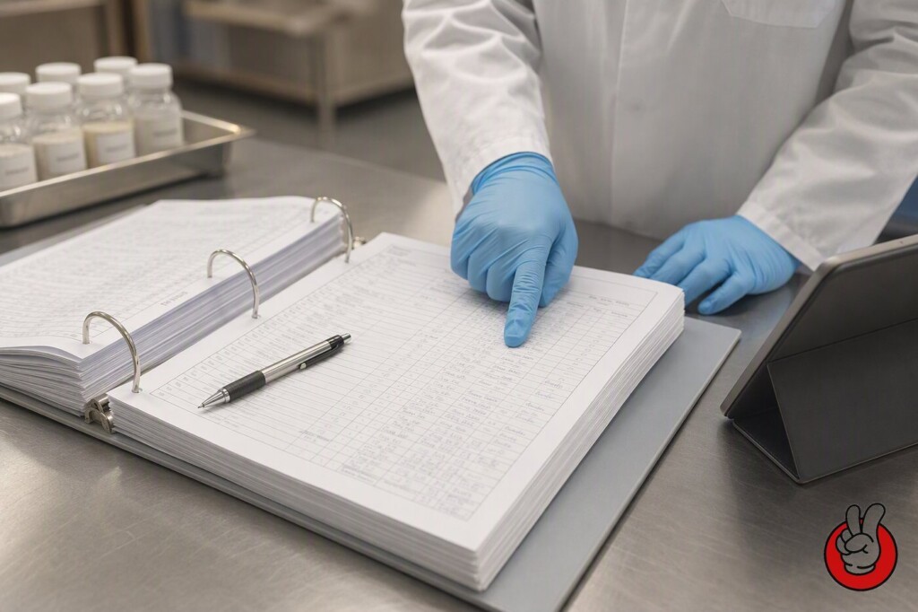 Les superviseurs qualité examinent les enregistrements de lots terminés, les données d'étalonnage et les résultats en cours de processus avant de libérer chaque lot d'arômes pour expédition.