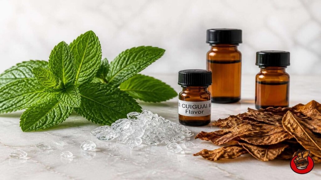 Traceable ingredients used in compliance-focused flavour formulation.