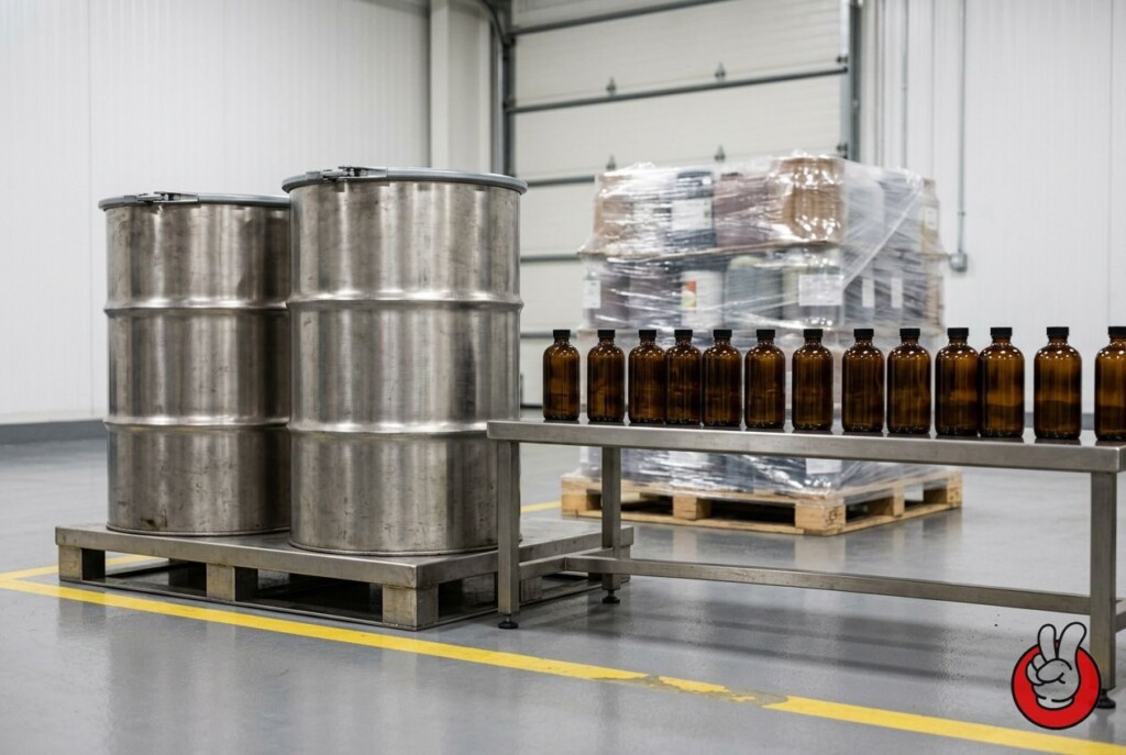 Batches remain under quarantine until quality assurance verifies specifications, documentation, and food safety controls and authorises release.