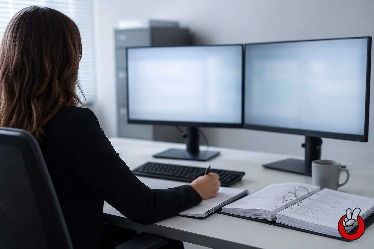 A regulatory affairs specialist compiles ingredient and emission data for a TPD Article 20 notification on the EU common entry gate portal.